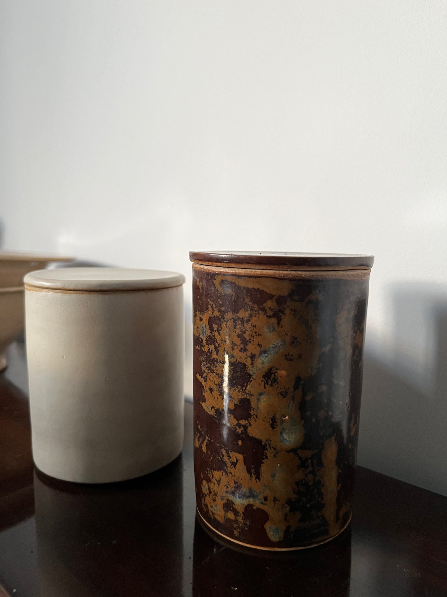 Tortoiseshell Lidded Jar