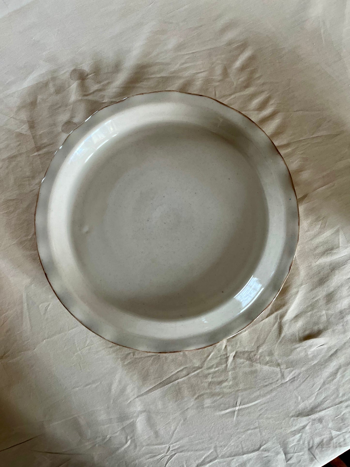 Large Frilly Plate