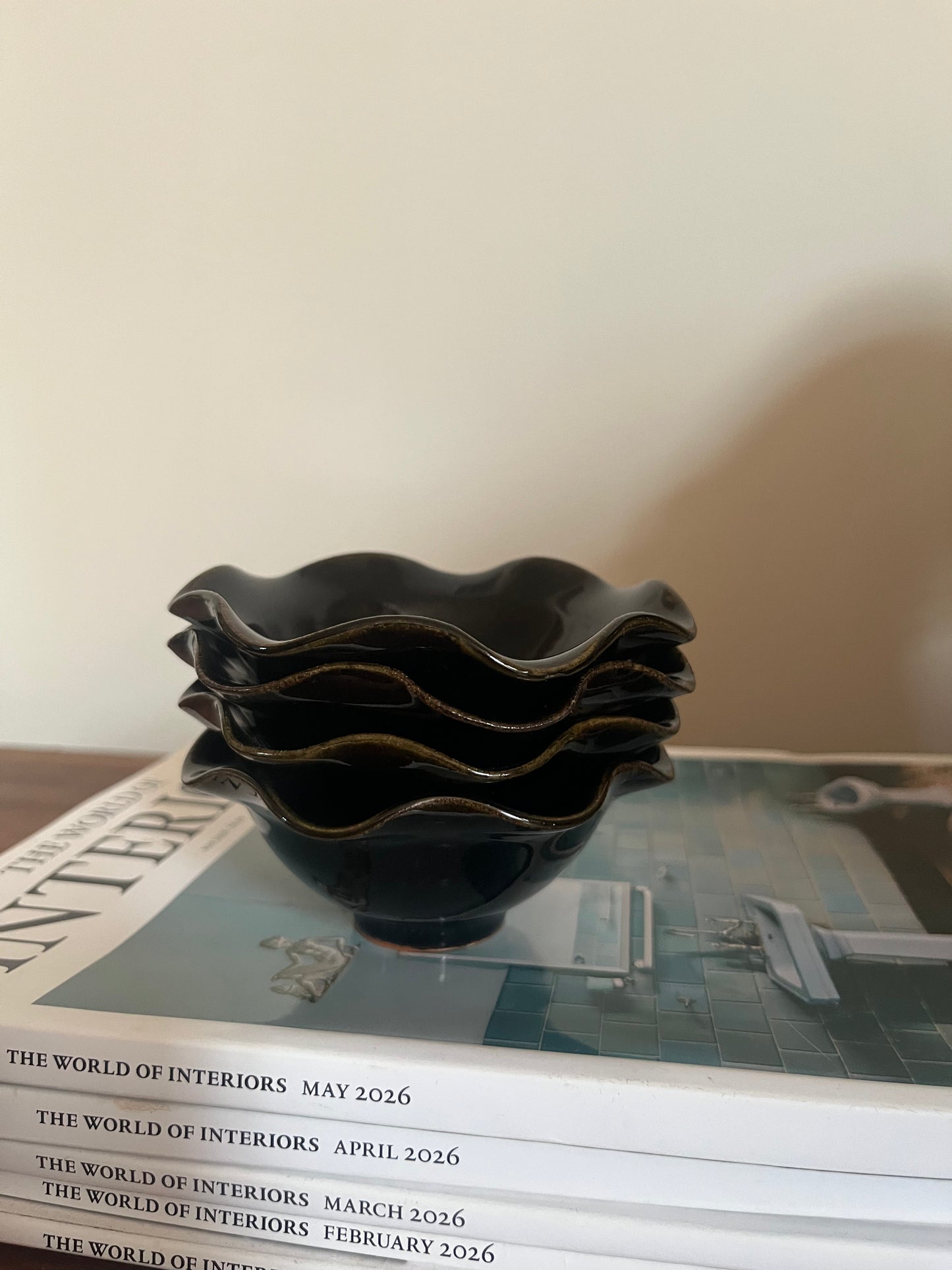 Miniature Bowl - Glossy Black