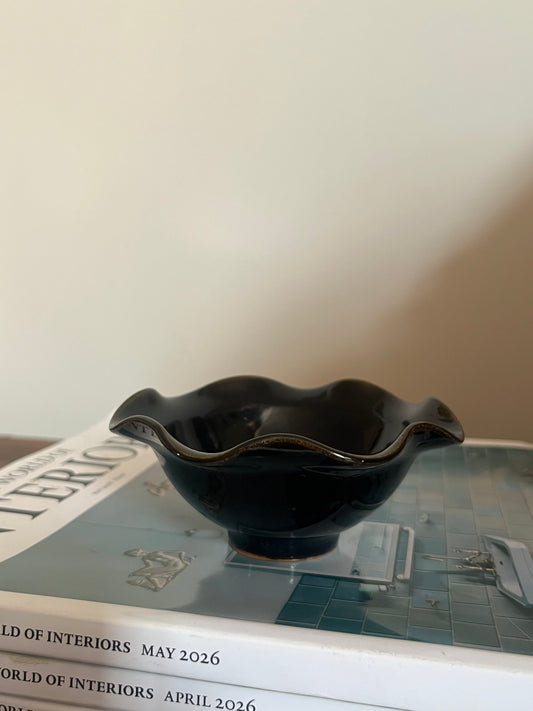 Miniature Bowl - Glossy Black