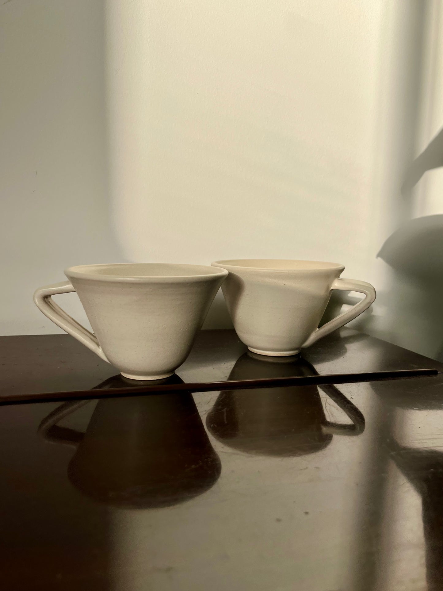 Angular Mug - Satin Cream