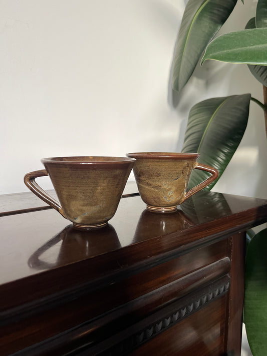 Angular Mug - Walnut