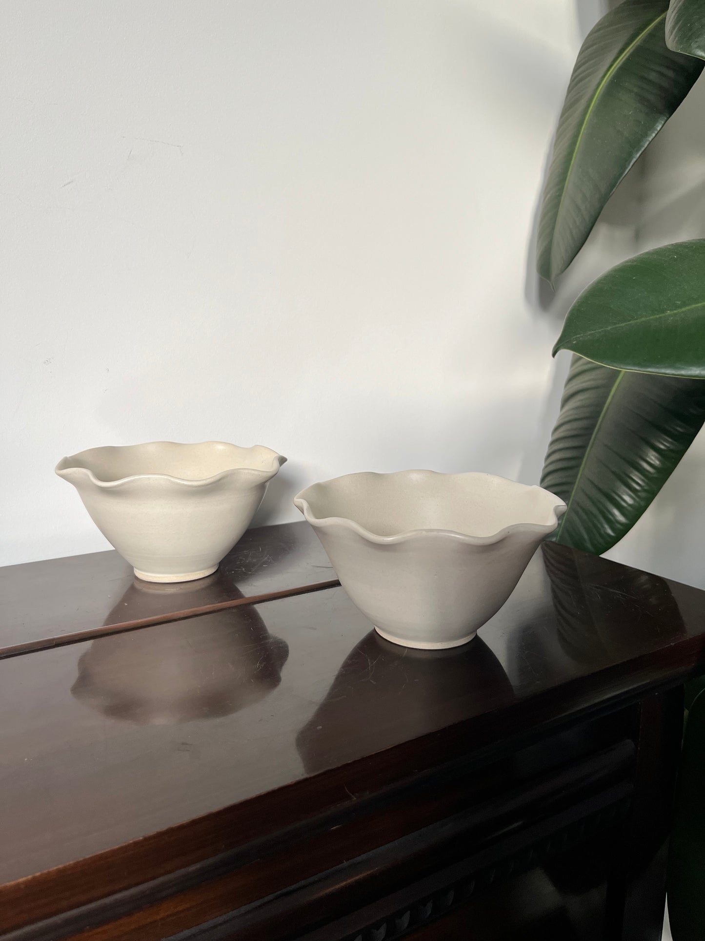 Breakfast Bowls - Satin Cream