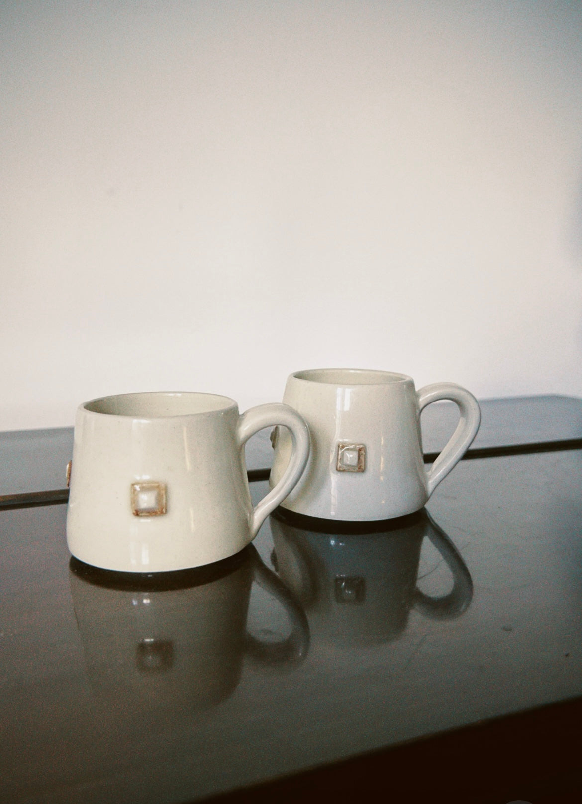 Espresso Cups - Square Detail