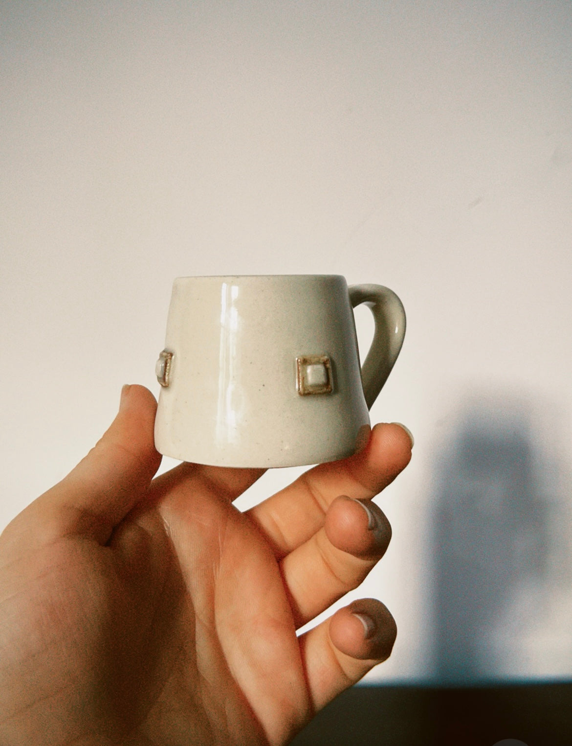 Espresso Cups - Square Detail