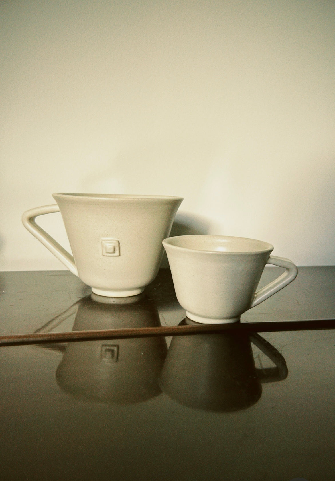 Embellished Angular Mug