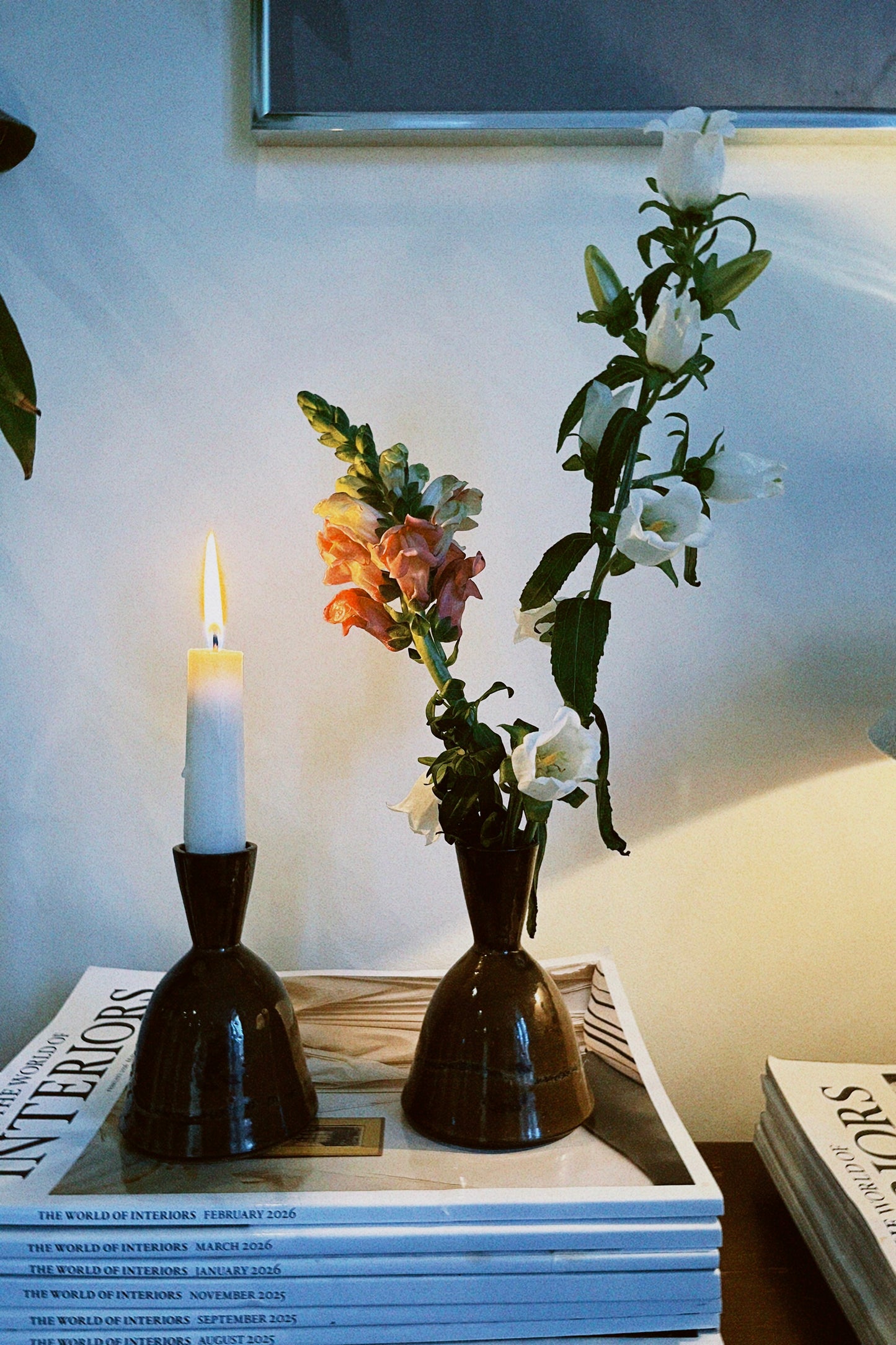 Bell-Shaped Candle Holder / Bud Vase
