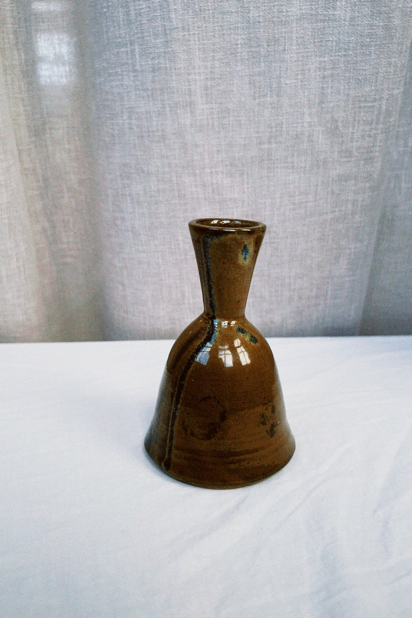 Bell-Shaped Candle Holder / Bud Vase